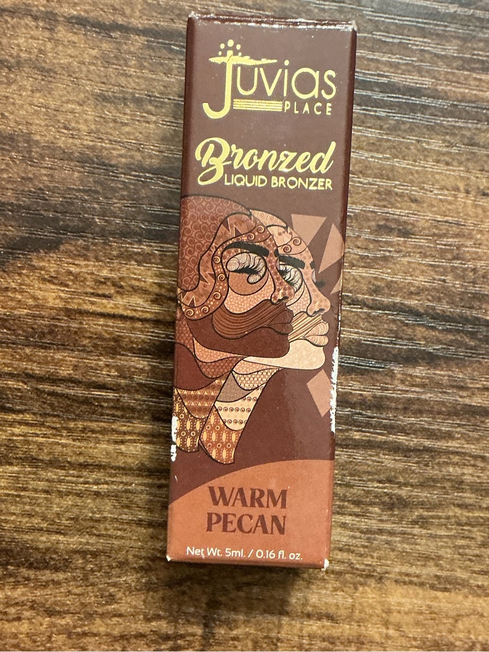 Juvia's Place Bronzed Liquid Bronzer - Warm Pecan (Brown, Gold)